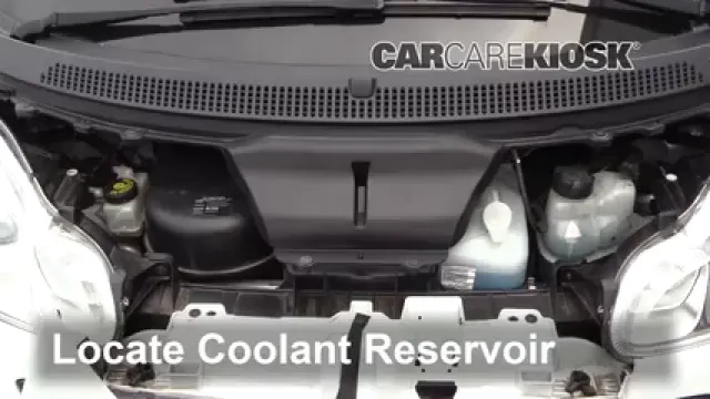 2014 Smart Fortwo Passion 1.0L 3 Cyl. Coolant (Antifreeze) Fix Leaks